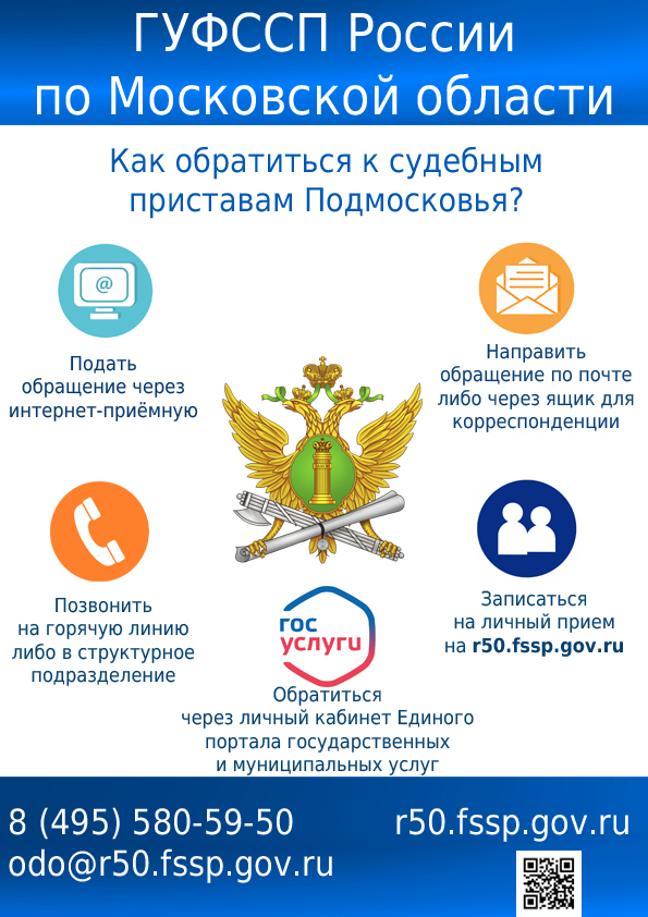 Сервисы ФССП России